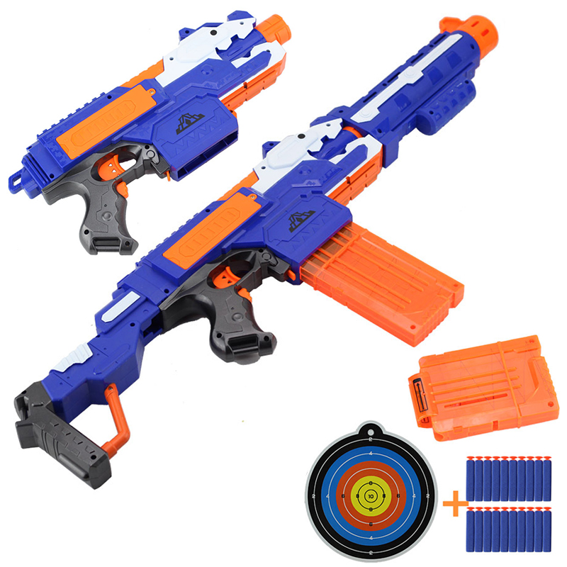 Foam Dart Gun - Mainan anak laki-laki Nerf, mainan anak