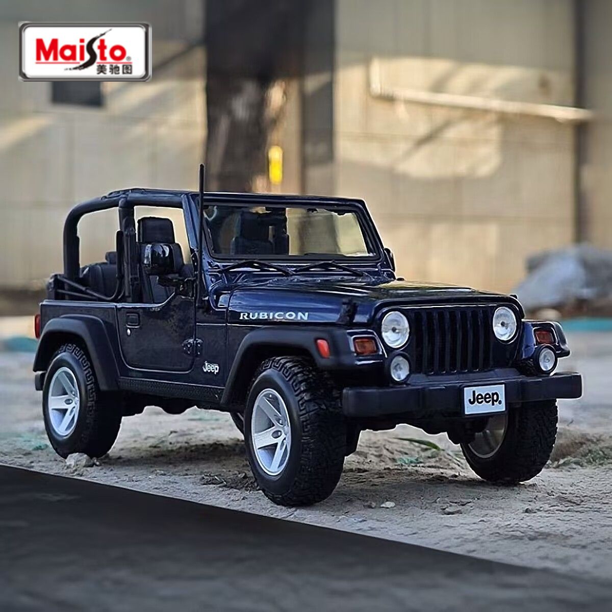 Kids Toys Jeep - Maisto 1:18 Jeep Wrangler Rubicon Model