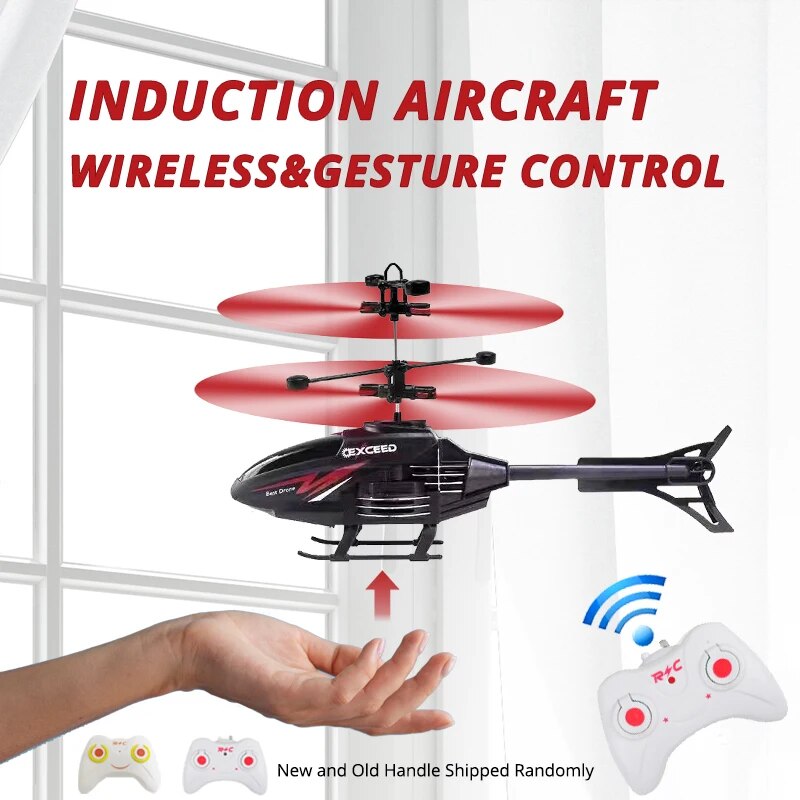 Kids Toys Channel - Helikopter RC 2 Saluran Kontrol Gerakan