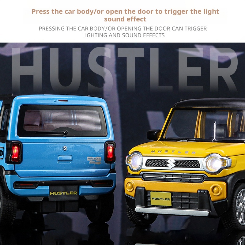 Kids Toys Jeep - 1:22 Suzuki HUSTLER Model Mobil Off-Road