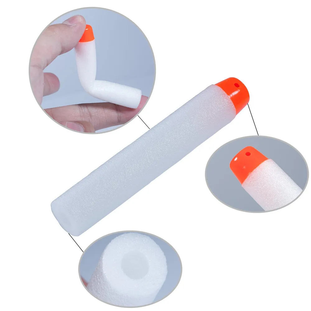 Foam Dart Gun - Peluru Busa Pengganti 2J-AWhite Glow In