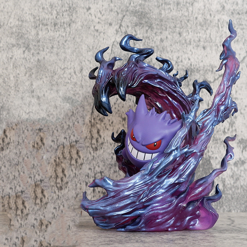 Kids Toys Under 1 Year - 19cm Anime Pokemon Gengar Versi Pertarungan.