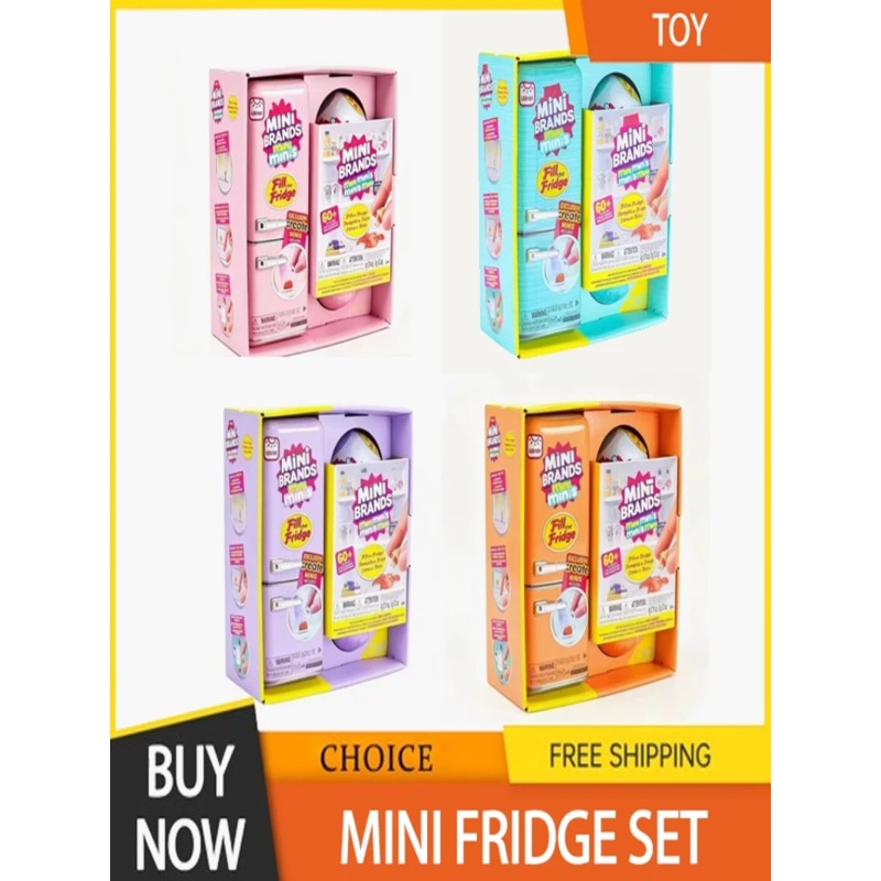 Kids Toys Brand - Original Fill The Fridge Mini Refrigerator