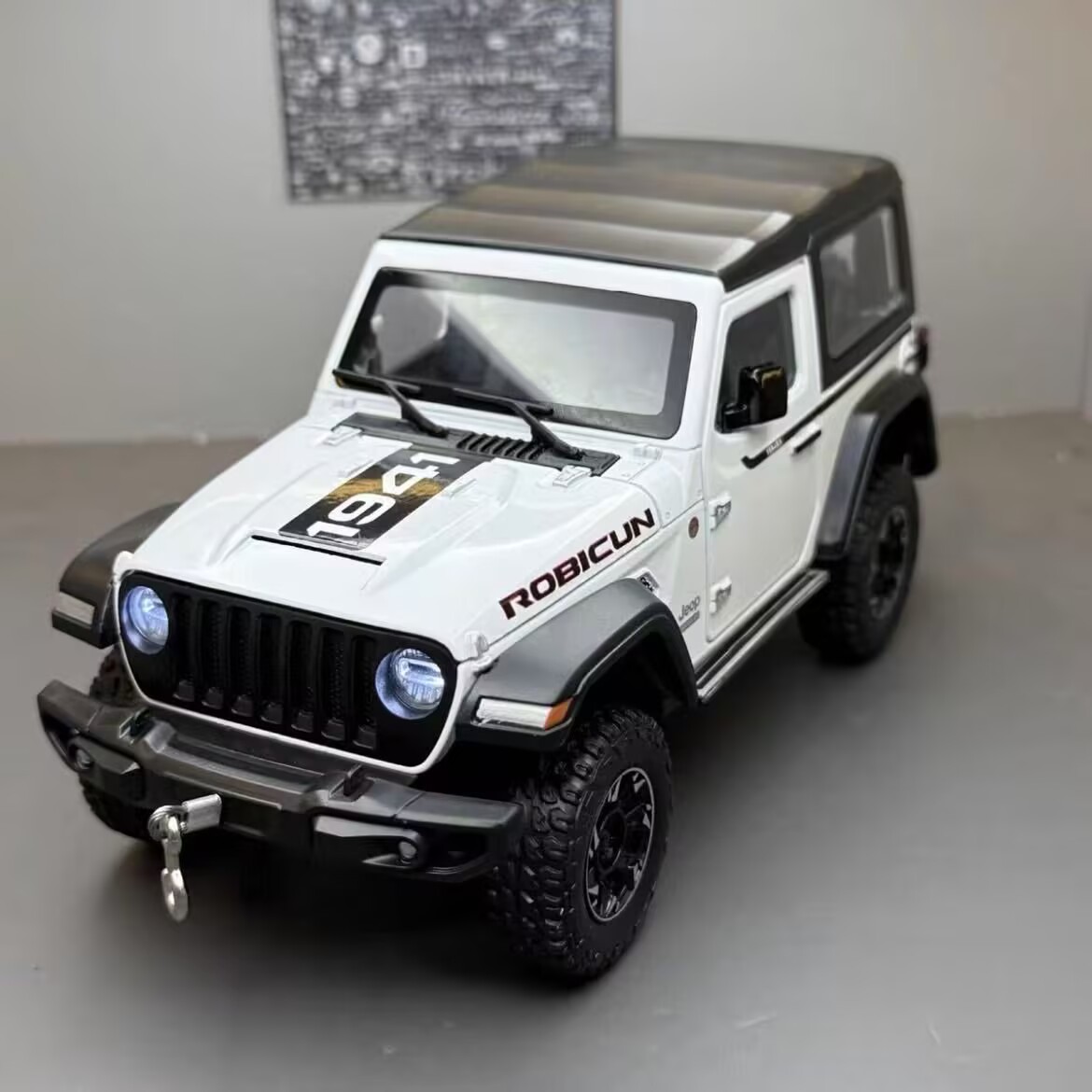 Kids Toys Jeep - 1:24 Jeep Wrangler Rubicon Paduan Model