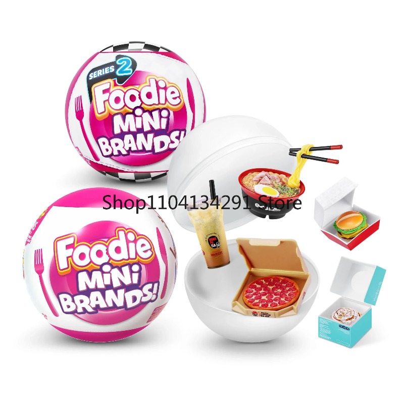 Kids Toys Brand - ZURU Mini Brands Foodie Seri 1/Seri