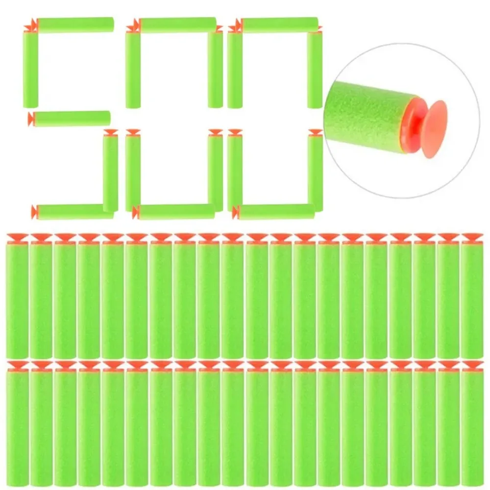 Foam Dart Gun - Anak panah 7.2cm 100/1000 buah, untuk