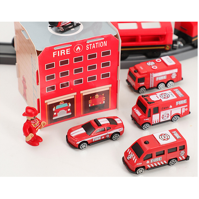 Set Jalur Kereta Plastik Merah - Kids Toys Brand ulasan dan harga