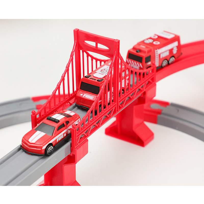 Set Jalur Kereta Plastik Merah - Kids Toys Brand ulasan dan harga