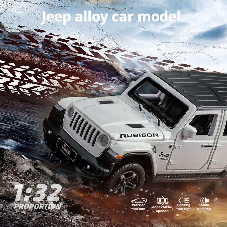 1/32 Jeep Wrangler Rubicon Ken - Kids Toys Jeep ulasan dan harga