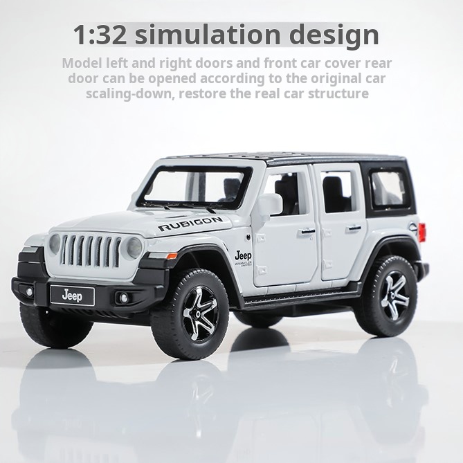 1/32 Jeep Wrangler Rubicon Ken - Kids Toys Jeep ulasan dan harga