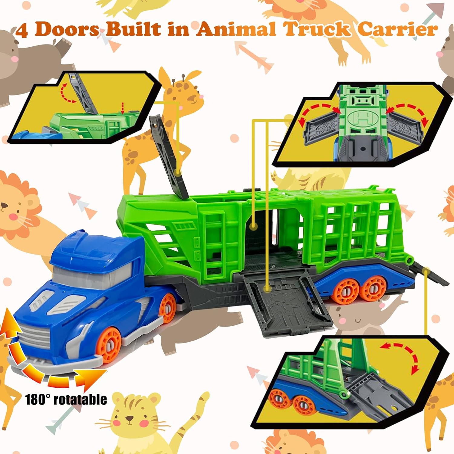 Set Mainan Kendaraan Pengangku - Kids Toys Under 1 Year ulasan dan harga