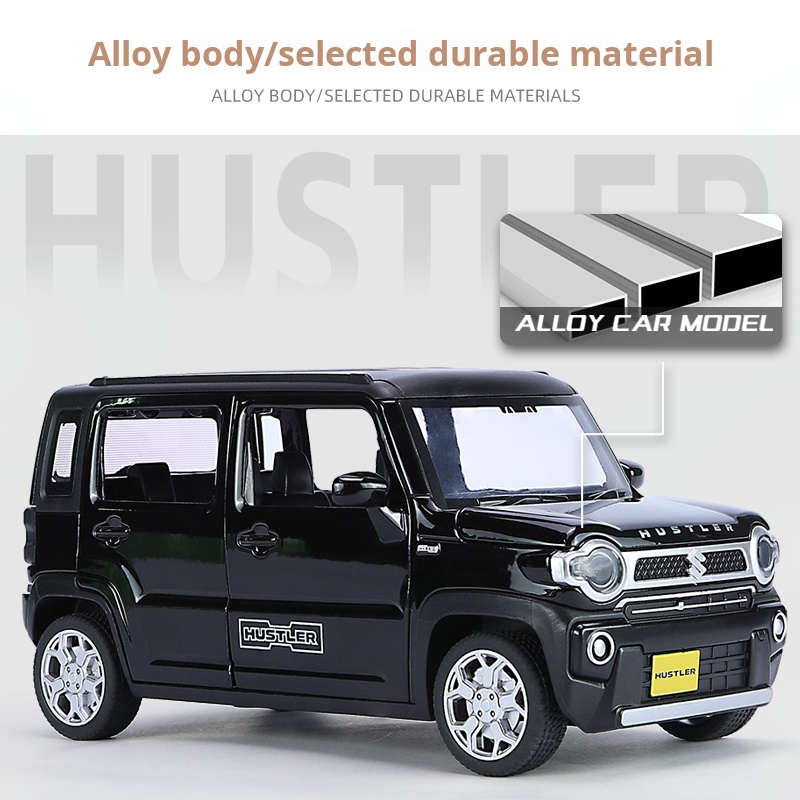 1:22 Suzuki HUSTLER Model Mobi - Kids Toys Jeep ulasan dan harga