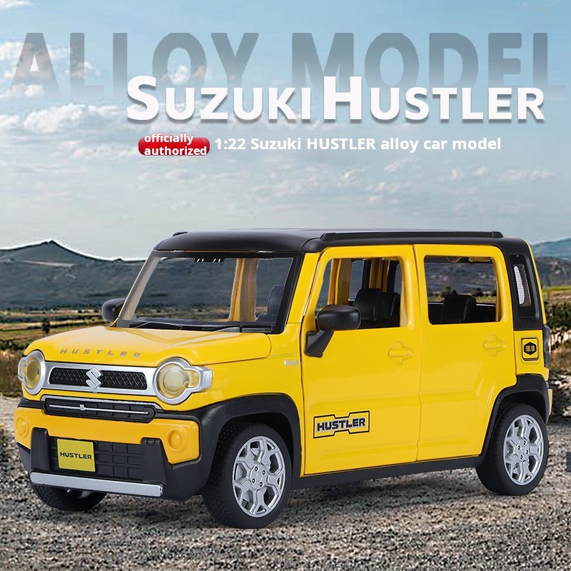 1:22 Suzuki HUSTLER Model Mobi - Kids Toys Jeep ulasan dan harga