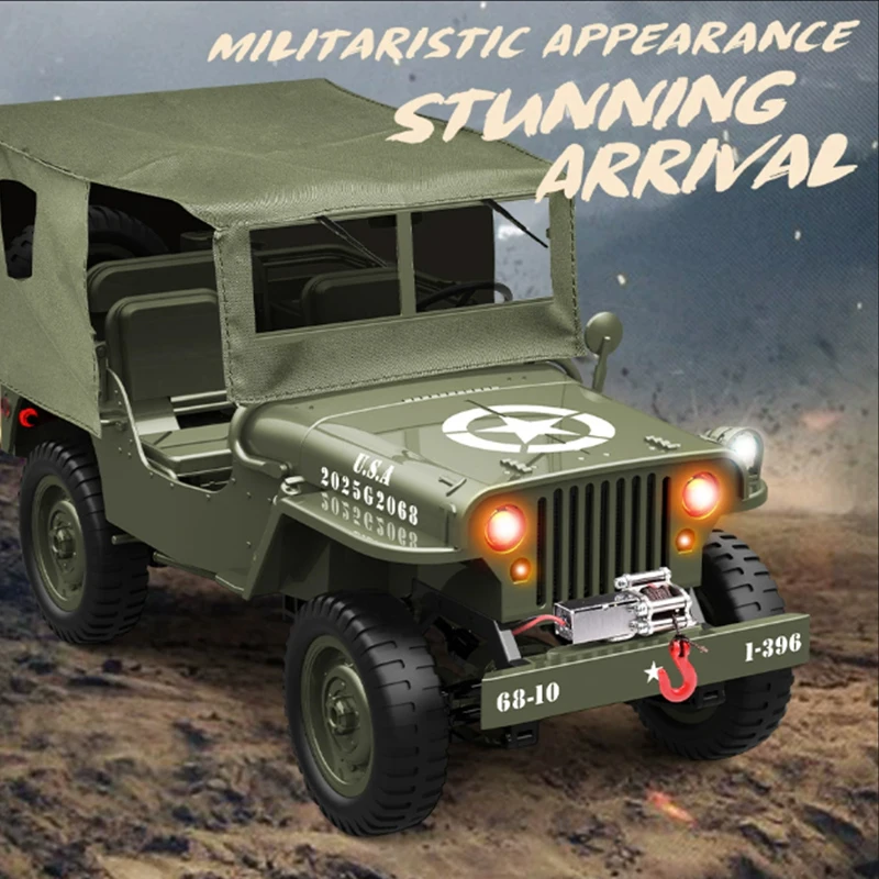 JJRC 1:10 C8815 Mobil RC WILLY - Kids Toys Jeep ulasan dan harga