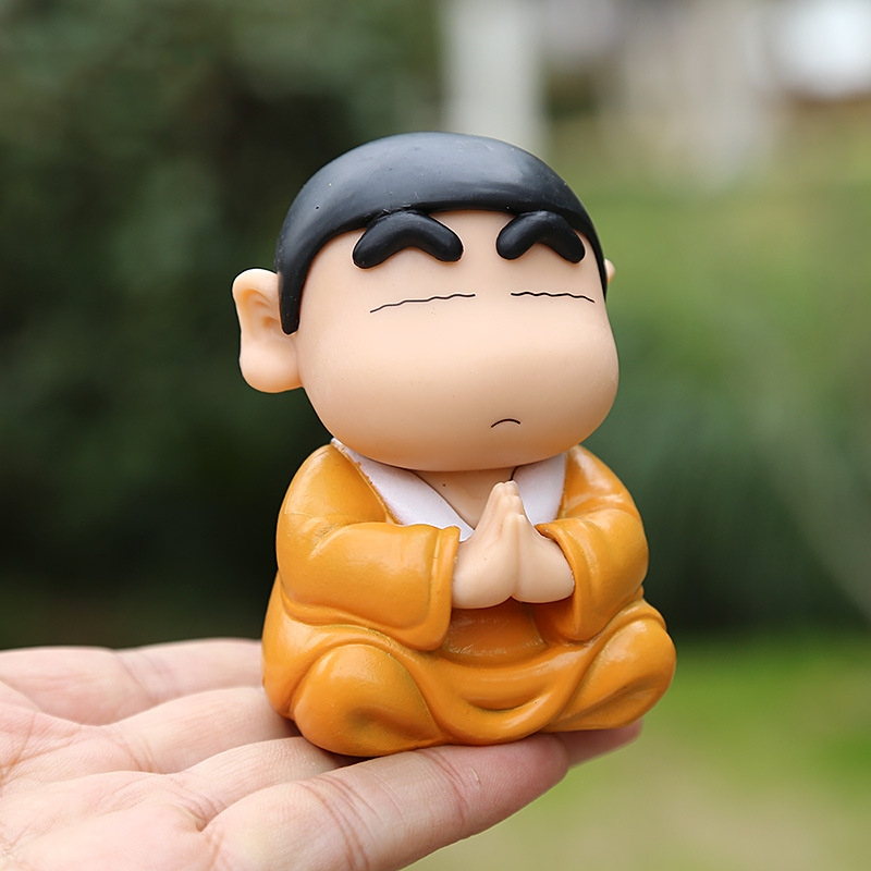 8cm Crayon Shin Chan Cos Buddh - Kids Toys Variety ulasan dan harga