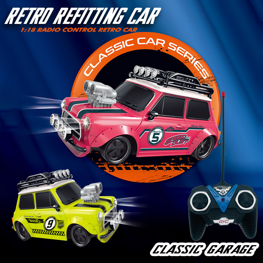 Mobil MINI Retro 1:18 yang tel - Kids Toys Channel ulasan dan harga