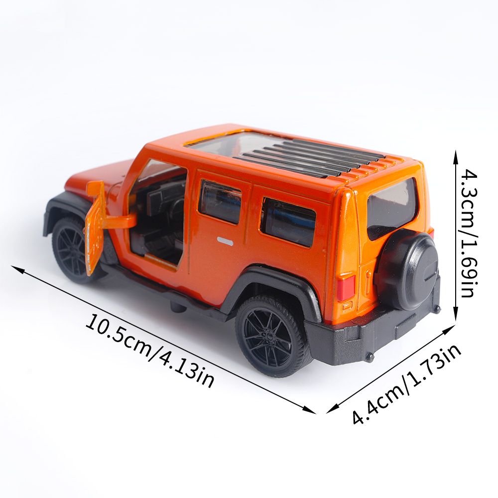 1:43 Model Die-Cast Jeep Wrang - Kids Toys Jeep ulasan dan harga