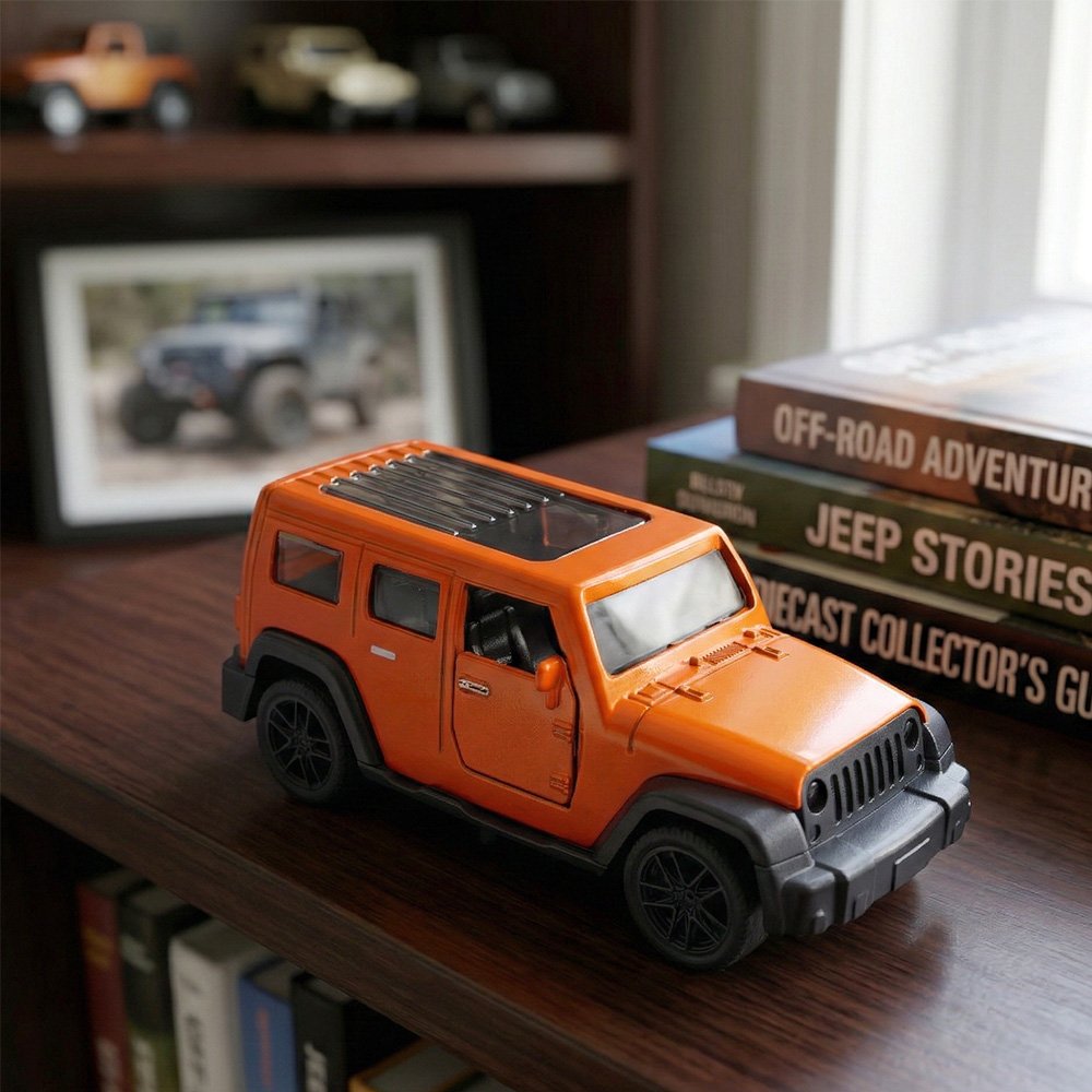 1:43 Model Die-Cast Jeep Wrang - Kids Toys Jeep ulasan dan harga