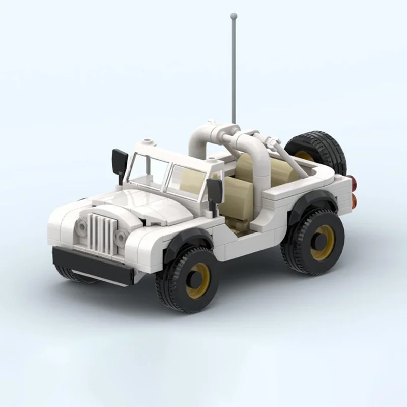 202pcs MOC Jeepped CJ 7 Daisy  - Kids Toys Jeep ulasan dan harga