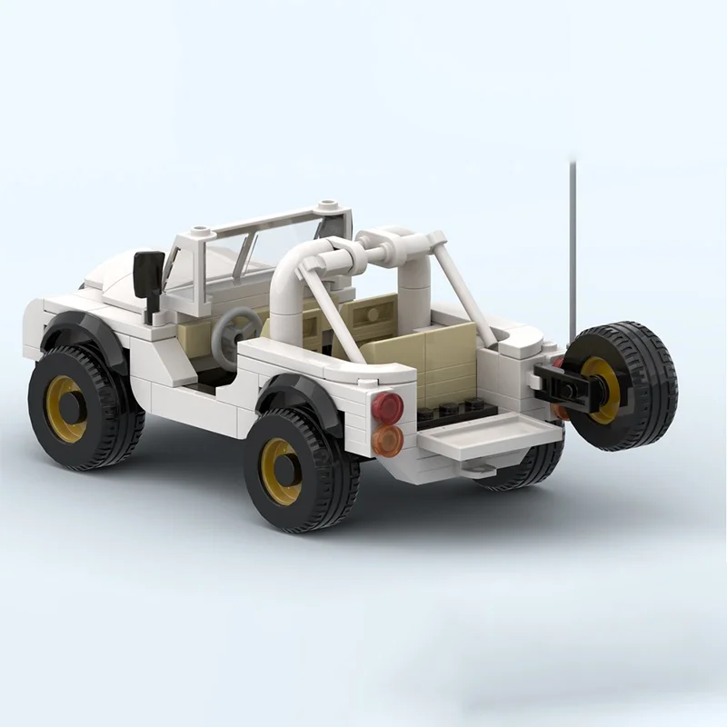 202pcs MOC Jeepped CJ 7 Daisy  - Kids Toys Jeep ulasan dan harga