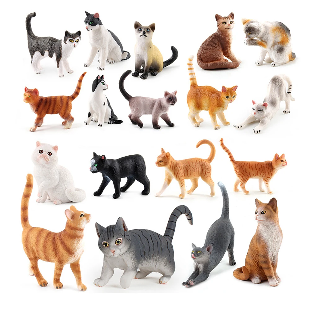 Mainan Model Kucing Miniatur H - Kids Toys Under 1 Year ulasan dan harga