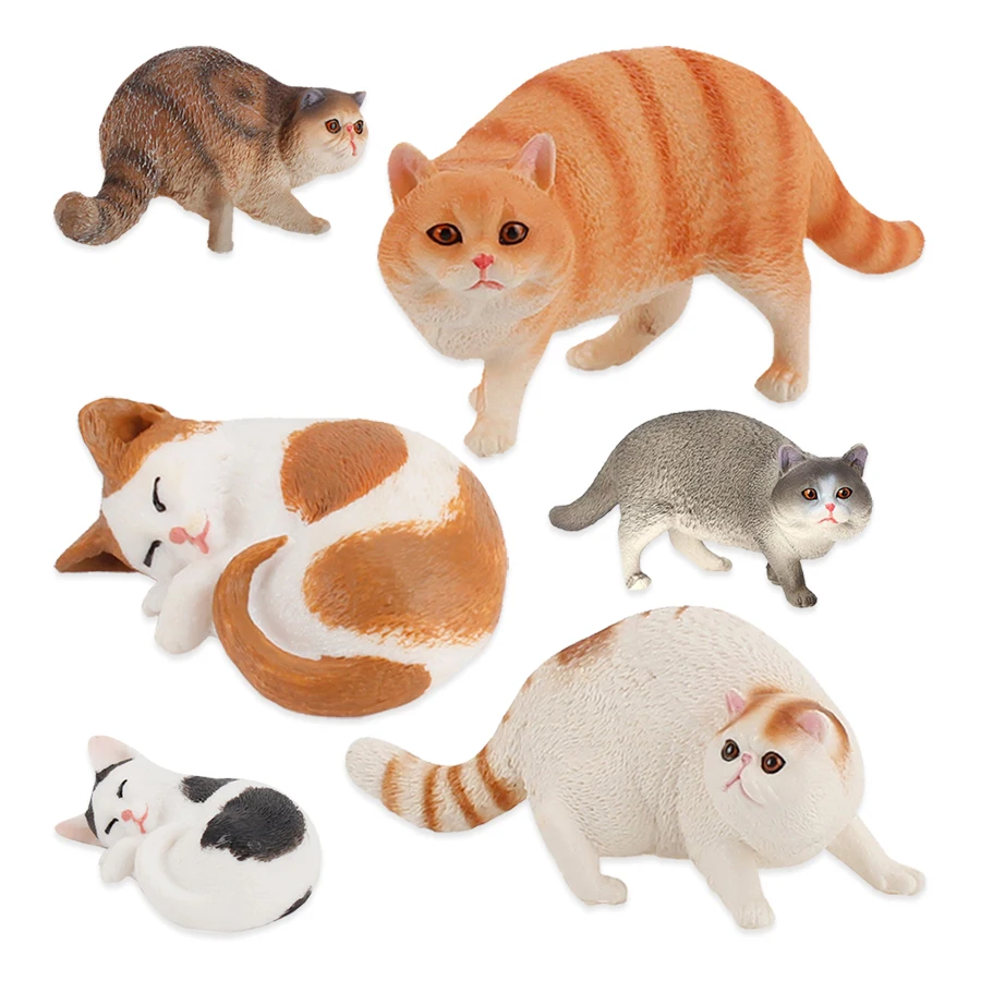 Mainan Model Kucing Miniatur H - Kids Toys Under 1 Year ulasan dan harga