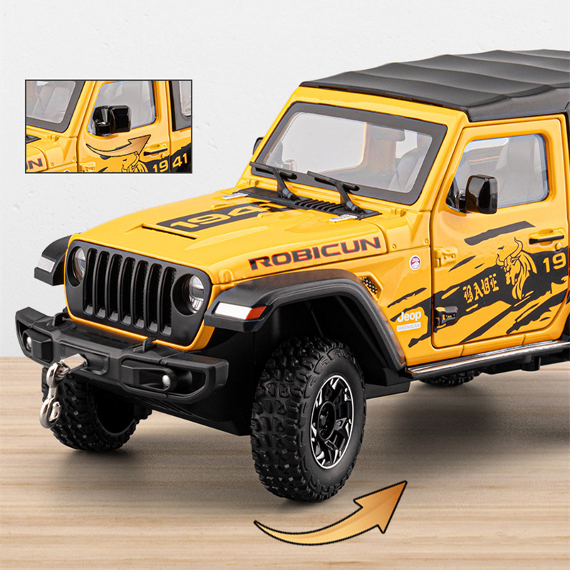 1:24 Jeep Wrangler Rubicon Pad - Kids Toys Jeep ulasan dan harga