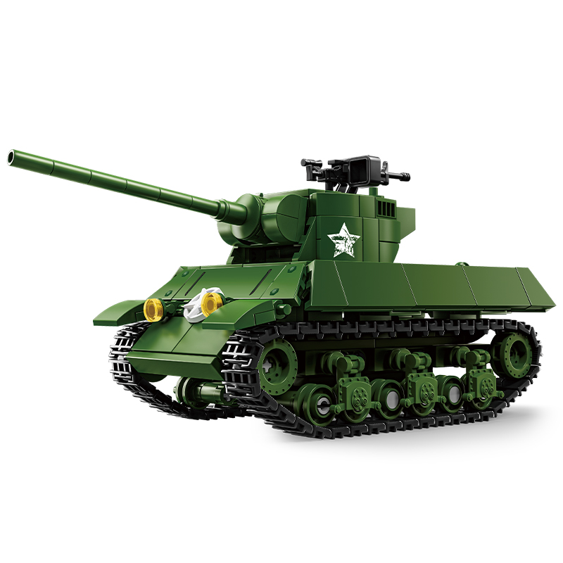 Blok Bangunan Seri Tank Milite - Kids Toys Jeep ulasan dan harga
