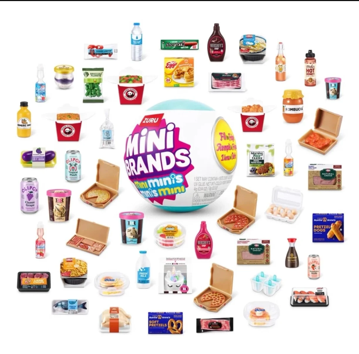 5x Bola Kejutan Mini Brands Mi - Kids Toys Brand ulasan dan harga