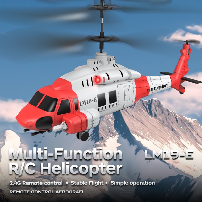Helikopter RC LM19-E Black Haw - Kids Toys Channel ulasan dan harga