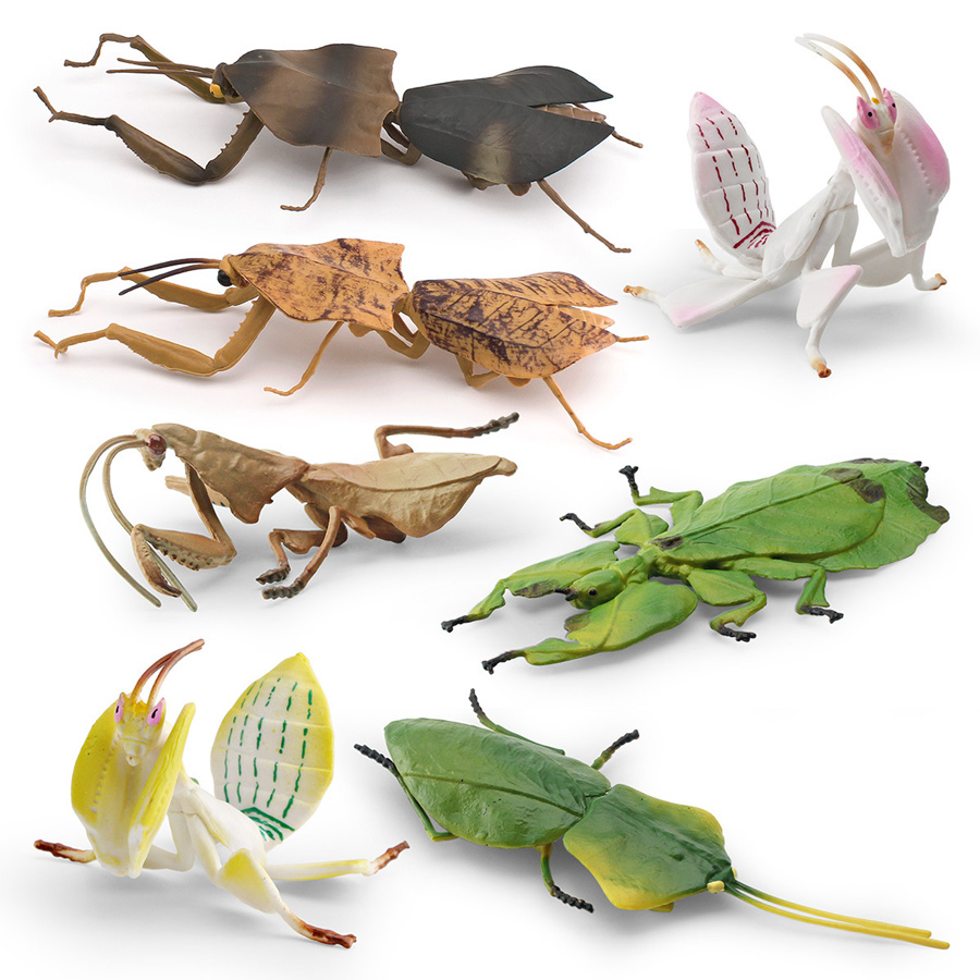 Model Figur Serangga Daun Raks - Kids Toys Under 1 Year ulasan dan harga