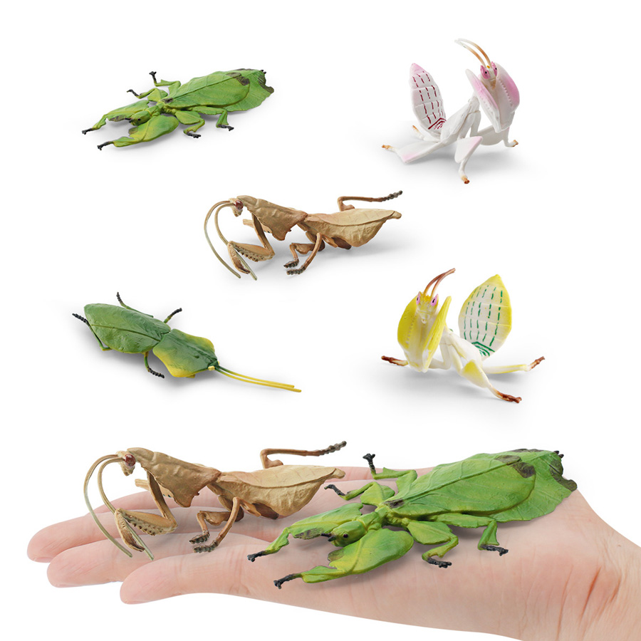 Model Figur Serangga Daun Raks - Kids Toys Under 1 Year ulasan dan harga
